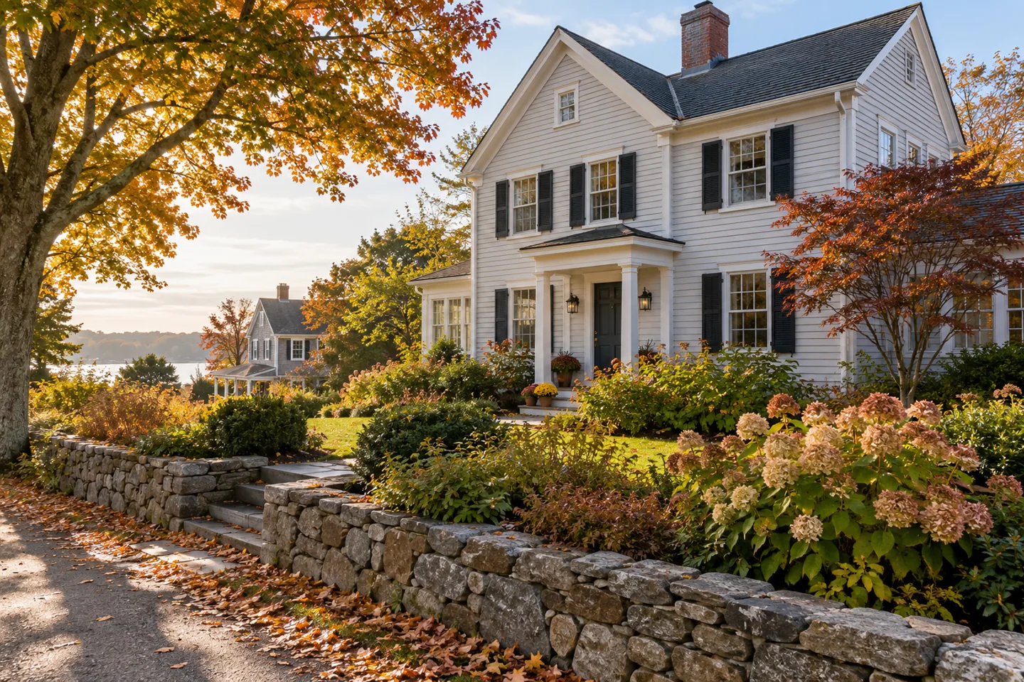 Illustrative New England home exterior, not an actual South Attleboro property